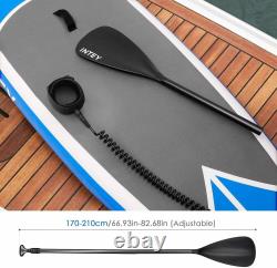 SUP Stand Up Paddle Board Set 6 inch Thick ISUP Surf Board with Air Pump and bag