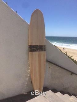 SURFBOARD WEBSTER ORIGINALThe Pipeline All Wood Hand Shaped & Signed by Artist