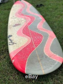 Schaper Surfboard & Case Pink, 8ft Beauty