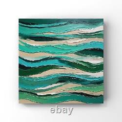 Sea Travel Abstract Art Water Sports Surfing Swimming Yachting Fishing Art Print