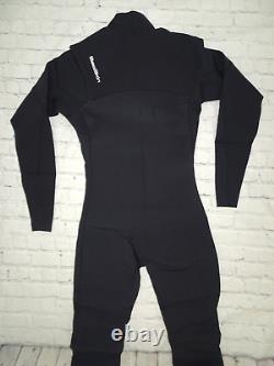 Seaskin Surf Wetsuit for Mens and Womens 3/2mm Chest Zip Full Wetsuit, Size MT