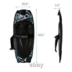 SereneLife Thunder Wave 50 Kneeboard with Integrated Hook