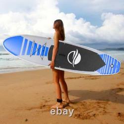 Serene-Life 10.5 FT Inflatable Stand Up Paddle Board (SUP) With Accessories