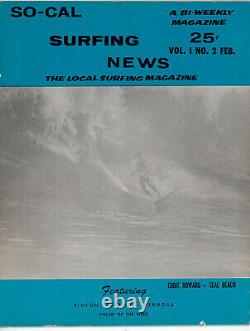 So- Cal Surfing News Vol. 1 No. 2 Feb. 1963