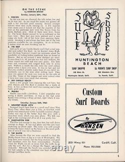 So- Cal Surfing News Vol. 1 No. 2 Feb. 1963