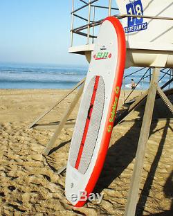 Solstice 35096 Inflatable Stand Up Light Weight Beach Paddle Surf Board & Paddle