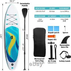 Stand Up Paddle Board 126×32×6 Extra Wide Thick Sup Board with Premium Sup