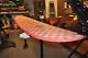 Steve Morgan Surfboard 9'0 Pink Checkered Surfboard