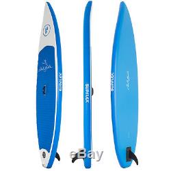 Supflex 10'8 All-Around Inflatable Stand Up Paddle Board, Paddle, Fins, Leash, Bag