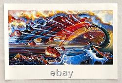 Surf Art print by Chris Lundy- Exhale at 1126 am