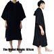 Surf Cotton Poncho Wetsuit Changing Robe Poncho With Hood For Swim Beach Sports