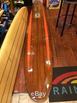 Surf board 9.6 drextra 1960 antique woody fail water tight nice atique
