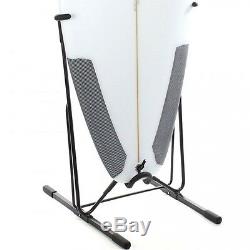 Surfboard longboard free standing rack dispaly freestanding vertical