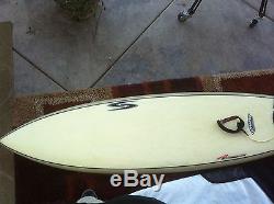 Surfboard-type Longboard 70x21x2 5/8, Black, Grey and white colored