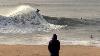 Surfers And Skimboarders Charge Insane Shorebreak Wave January 2020