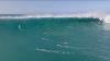 Surfing Massive Waves Waimea Bay Jan 22 2023 4k