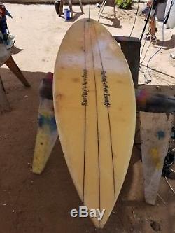Surfing's New Image Pipeline Single Fin Donald Takayama Vintage As Is Condition