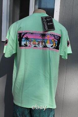 T&C Surfboard Town Country Party OG Vintage 1980's Mint Green XL Surfing T-Shirt