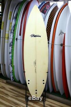T-paterson 5'11 Thruster Used Surfboard