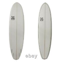 The Bertha 7'6 x 23.5 x 3 5/8 Epoxy Surfboard Funboard by JK Surfboards 7ft