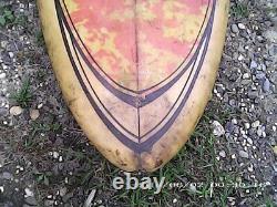 The Puzzie Lightweight Vintage Surfboard Pasley CON'AUZZIE' 1969 Aloha