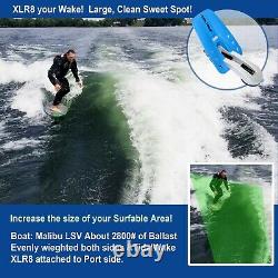 Tidal Wake XLR8 Wake Surf Shaper High Performance Silver/Black 75635
