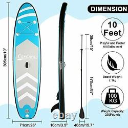 Tooluck Inflatable Stand Up Paddle Board ISUP Accessories Included with Adjus