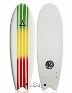 Triple X Soft Top 5' 10 Fishboard Surfboard/Spark/Kid's