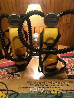 Two (2) USDivers Vintage Scuba Toy Surf Lung