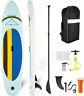 Us Inflatable Stand Up Paddle Board Non-slip Eva Deck Hand Pump Paddle Coiled-le