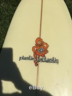 Used longboard surfboard Plastic Fantastic 9'-0 great condition single fin