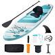 Vevor Inflatable Stand Up Paddle Board 10.6 Ft Kayak Board With Seat Accessory