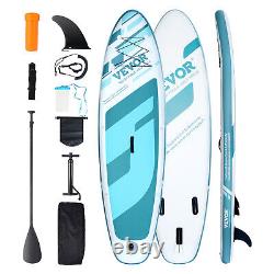 VEVOR Inflatable Stand Up Paddle Board 11' Sup Surf Board with Paddle Accessory