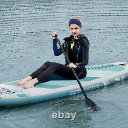 VEVOR Inflatable Stand Up Paddle Board 11' Sup Surf Board with Paddle Accessory