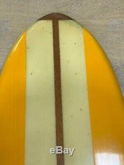 VINTAGE DEXTRA 48 BELLYBOARD BELLY BOARD SURFBOARD 1960s SURFING ALL ORIGINAL