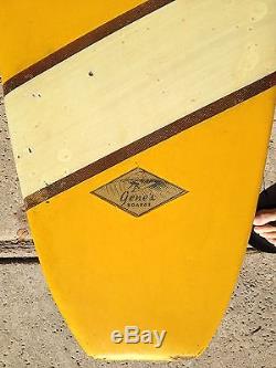 VINTAGE SURFBOARD Rare 1960's Longboard
