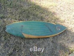 VINTAGE Surfboard DAN VAN ZANTEN RIPCURL MOONLIGHT GLOWING AGGROLITE SURF BOARD