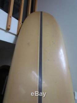 VINTAGE signed GARY PROPPER, HOBIE, 116 LONG BOARD SURFBOARD