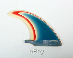 VTG 70's 80's GEOFF McCOY 6 RAINBOW FIN SURFBOARD SURF LAZOR ZAP CHEYNE HORAN
