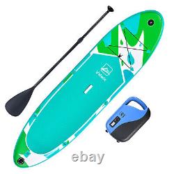 Valwix 12' Inflatable Stand Up iSUP Paddle Board Electric Pump 350LBS 6'' Thick