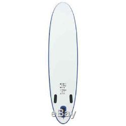 VidaXL Stand Up Paddle Board Set SUP Surfboard Inflatable Surf Blue and White