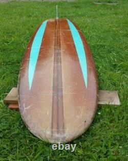 Vintage 1960s Rare Royal Hawaiian Surfboard No. 1616