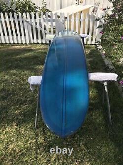 Vintage 1960s Surfboard Rare Winterburn 10-4 Longboard