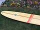 Vintage 1960s Velzy Surfboard Longboard Very Nice Original Condition