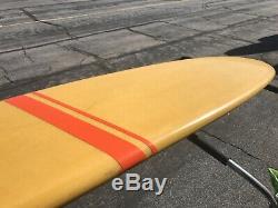 Vintage 1960s Velzy surfboard longboard very nice original condition