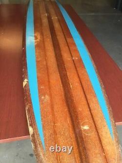 Vintage 1960s era Dextra board surfboard 115 inches