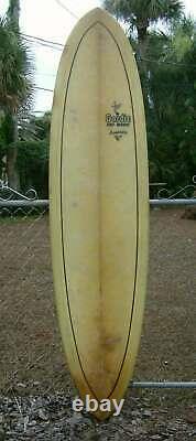 Vintage 1968 GORDIE ASSASSIN V-BOTTOM SURFBOARD
