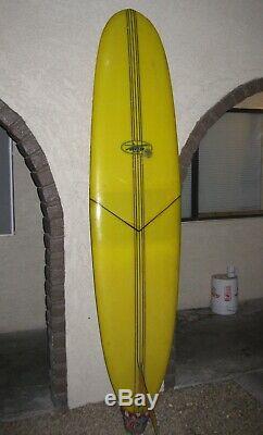 Vintage 1968 Hansen Mike Doyle signature Model RARE! 8'3 Pintail Surfboard