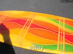 Vintage 1970 chrono synclastic jet board surfboard carpinteria ca RARE RARE RARE