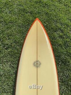 Vintage 1970's Dick Brewer Surfboard 72 Surfing